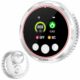 4 in 1 Carbon Monoxide Detectors, Natural Gas Detector & CO Detector with Battery Backup, HD Digital Display Monitors CO, Combustible Gas, Temp, Humidity (White) product image