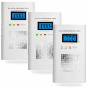 Hembisen 2-in-1 Gas & CO Detector (3-Pack)