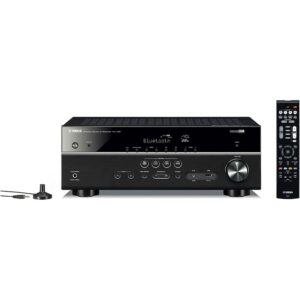 Yamaha RX-V385 5.1-Channel 4K Ultra HD AV Receiver with Bluetooth (Renewed) product image