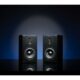 Passive Bookshelf Speakers 5.25" Magnetically Shielded Woofer and 4 inches Ribbon Tweeter Wood Color, Pair - Needs Amplifier or Receiver to Operate Black product image