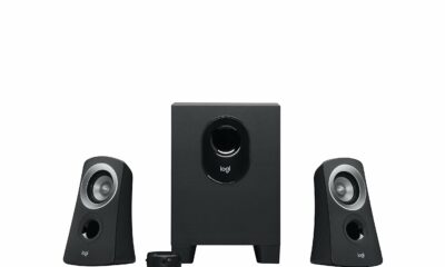 Logitech Z313 2.1 Multimedia Speaker System with Subwoofer, Full Range Audio, 50 Watts Peak Power, Strong Bass, 3.5mm Audio Inputs, PC/PS4/Xbox/TV/Smartphone/Tablet/Music Player - Black Speaker One Size product image