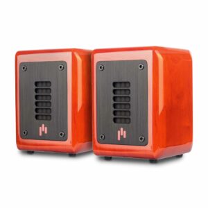 Aperion Audio PST MKII Planar-Ribbon Super Tweeter Pair for Home Theater Stereo Speaker HiFi Audiophile Ultra High-End Frequency Response up to 40kHz (Gloss Cherry) product image