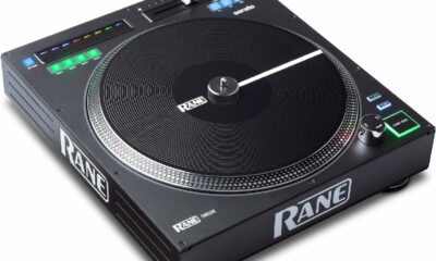 RANE TWELVE | MIDI Control Turntable for Serato DJ with Full 12-Inch Motorized Platter, White Acrylic Control Disc, Strip Search with 8 Hot-Cue Triggers and 33 1/3 & 45 RPM platter speeds Old Model Turntable product image