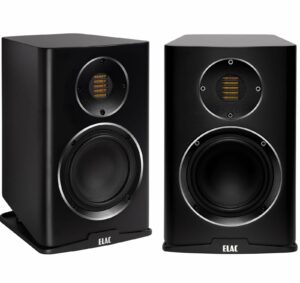 ELAC BS243.4-SB Carina Premium Bookshelf Speakers - (Pair) Satin Black product image