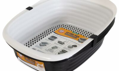 Arm & Hammer Large Sifting Litter Box Scoop Free Cat Litter Tray with Microban, Made in USA product image
