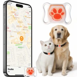 Cat Tracker for Indoor & Outdoor Cats & Dogs with Unlimited Range – 365-Day Battery Life iOS & Android Compatible No Subscription or Monthly Fee Kitten Finder with Real-Time Alerts Easy to Use product image