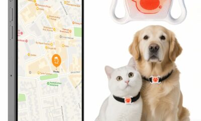 Cat Tracker for Indoor & Outdoor Cats & Dogs with Unlimited Range – 365-Day Battery Life iOS & Android Compatible No Subscription or Monthly Fee Kitten Finder with Real-Time Alerts Easy to Use product image