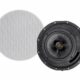 Monoprice Amber 2-Way Carbon Fiber Ceiling Speakers - 6.5 Inch with Magnetic Grille and Ribbon Tweeter (Pair) Black 8 Inch Speakers product image