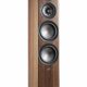 Polk Audio Reserve Series R700 Tower Speaker, 1" Tweeter, a 6.5" Woofers & Dual 8" Long-Throw Drivers, Hi-Res Certified, Dolby Atmos & IMAX Enhanced for Dynamic Home Theater Audio, Walnut Brown Brown Single Speaker product image