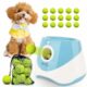 Automatic Ball Launcher for Dogs: 2" Mini Tennis Ball Thrower with 3 Distance Settings,Interactive Puppy Pet Ball Indoor Thrower Fetch Machine for Small to Medium Dogs,Blue Blue 10-30FT for Small Dogs product image