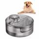 NPET Large Dog Water Fountain,169oz/5L Deep Drinking Area Automatic Pet Fountains Filtration Water Dispenser with Quiet Pump for Cats Dogs Semi-black 5L product image