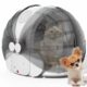 Foldable Automatic Pet Dryer Box for Cats and Small Dogs,Ultra Quiet Cat Hair Dryer with 8 High Velocity Fans 360 Drying Temperature Control 4-Speed Settings Timer Smart Pet Drying Box product image