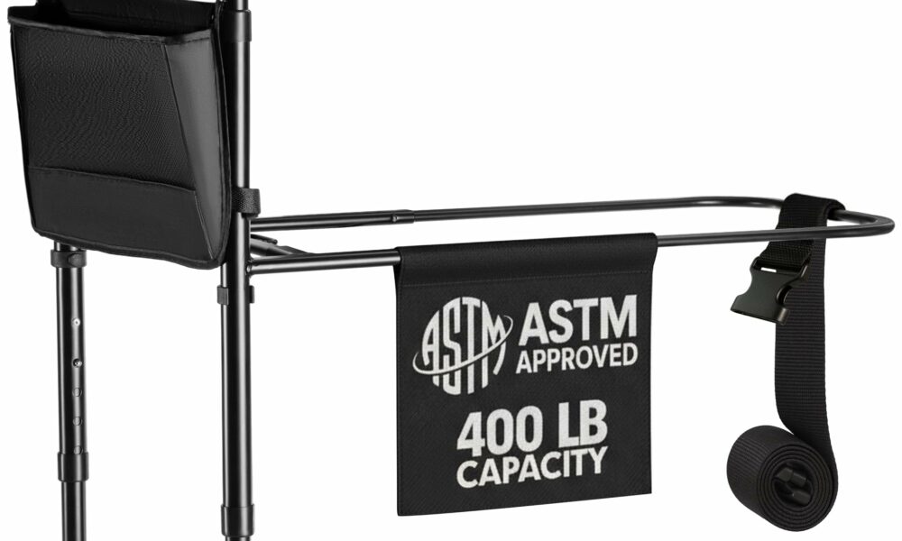 Medical king Bed Rails for Elderly Adults Safety Bed Assist Rails for Seniors with Adjustable Heights ASTM Approved Easy to get in or Out of Bed with Floor Support product image