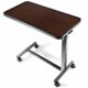 Medical king Adjustable Overbed Bedside Table with Wheels Bed Desk Over Bed with Wheels Hospital Table for Hospital and Home Use product image