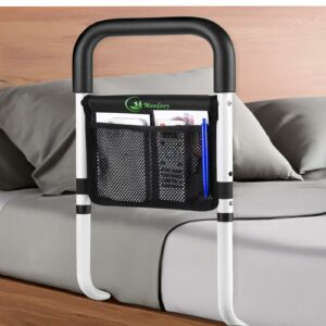 Bed Rails for Elderly Adults Safety,Bed Rail for Seniors,Bed Rails for Queen,Bed Safety Rail for Elderly Adult,Bed Safety Rail with Strap,Adjustable Bed Rail for Elderly,Couch Rail,Sofa Rail Black product image