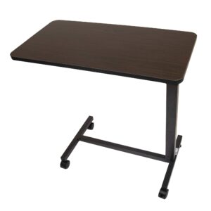 Roscoe Medical Overbed Table with Wheels 4" x 18" x 31