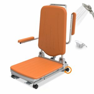 wishcans 3IN1 Movable Aluminium Electric Floor Lift Chair 500lbs