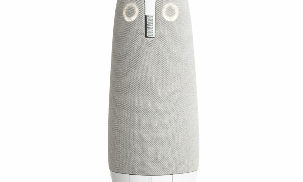 Owl Labs Meeting Owl 3 - 360° 1080p HD Conference Room Camera, AI-Driven Speaker-Tracking, 18-Foot Mic Pickup - Certified for Microsoft Teams - Works with Zoom, Google Meet - Plug & Play Setup Meeting Owl 3 - Next Gen product image