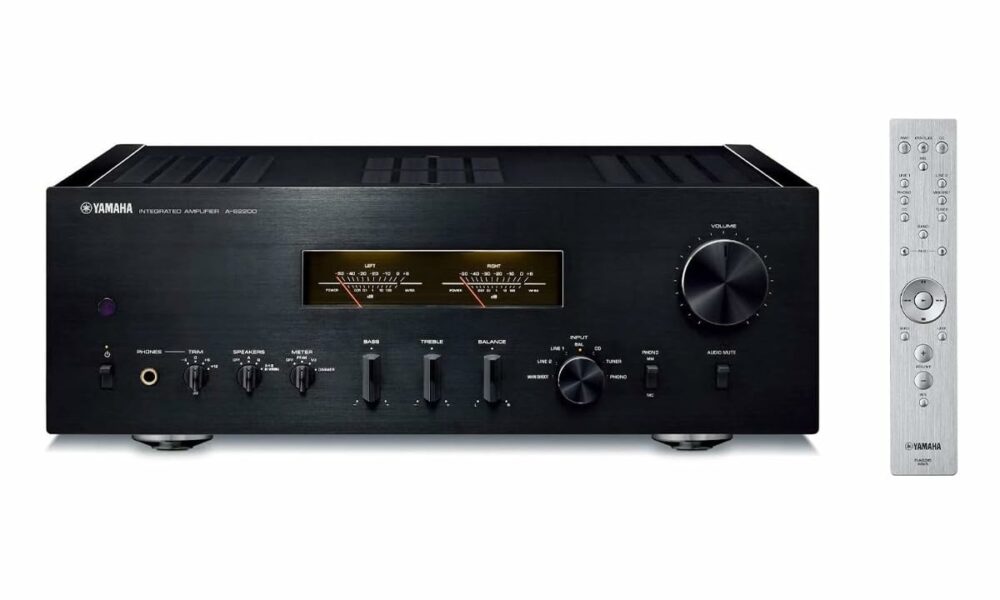 Yamaha Audio A-S2200BL Integrated Amplifier (Black) product image