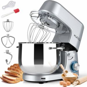 KUCCU 9.5-QT Stand Mixer 660W Tilt-Head