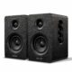 Sanyun SW208 3" Active Bluetooth 5.0 Bookshelf Speakers – 60W Carbon Fiber Speaker Unit - Built-in 24bit DAC - Dynamic 3D Surround Sound – 2.0 Computer PC Monitor Gaming Speakers (Pair, Black) Black 3" product image
