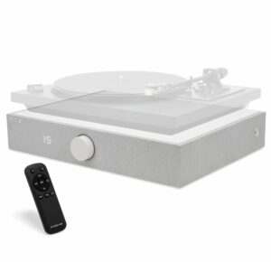 Andover Audio Spinbase 2 Speaker System Designed for Turntables; Phono Input, BT, Analog and Optical Input, ISOGroove Anti-Feedback, with Remote Control - (White) SpinBase 2 - White product image
