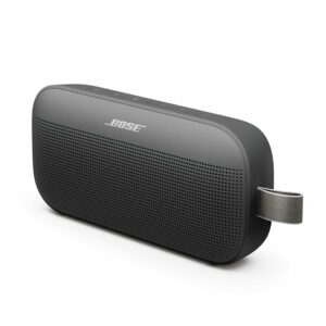 Bose SoundLink Flex Bluetooth Speaker (2nd Gen) - Portable Outdoor Speaker with Hi-Fi Audio, Waterproof and Dustproof, USB-C, Up to 12 Hours Battery Life, Black product image