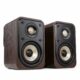 Polk Signature Elite ES15 Surround Sound Speakers - Hi-Res Audio Certified, Dolby Atmos & DTS:X Compatible, 1" Tweeter & 4" Woofer, Power Port Technology for Bass (Pair, Stunning Black) Walnut ES10 Bookshelf product image