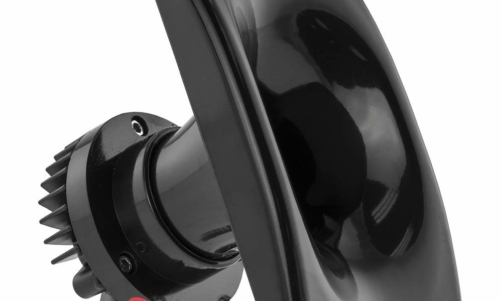 DS18 PRO-DKN25 Neodymium Driver with Aluminum Horn - 1", 120W Max Power, 60W RMS, 8 Ohms, 1" Voice Coil, Phelonic Diaphragm - No Other Compression Driver Can Compare (Single) product image