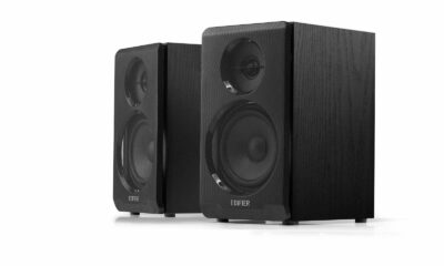 Edifier R33BT Active Bluetooth Computer Speakers - 2.0 Bookshelf Speaker - Powered Studio Monitor, Black - Pair product image