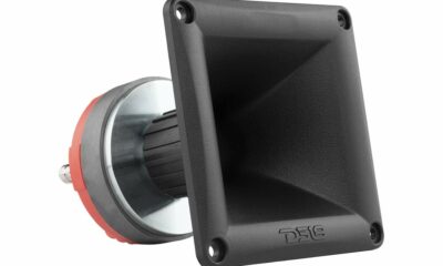 DS18 PRO-DR1PK44 1" Twist On Throat Compression Driver with 1" Phenolic Voice Coil and PRO-H44/BK Horn 240 Watts 8-ohm New product image