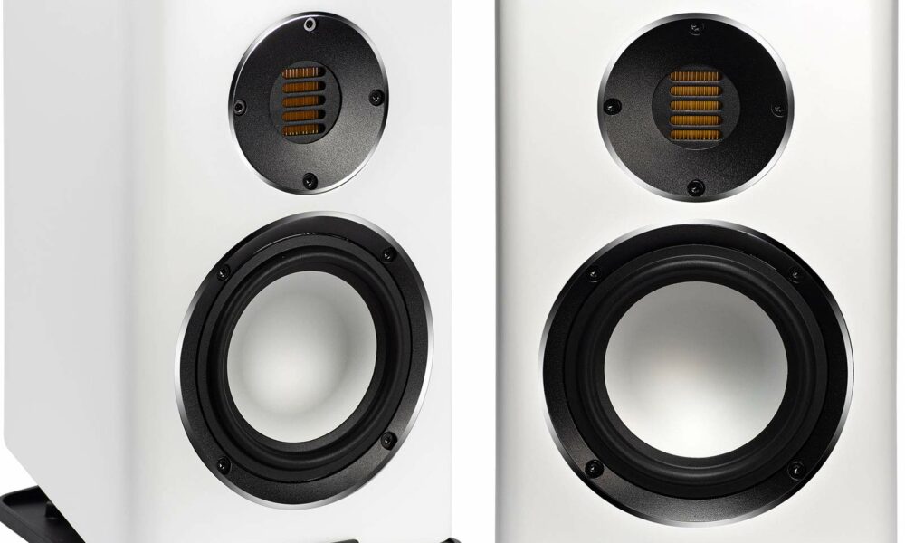 ELAC BS243.4-SW Carina Premium Bookshelf Speakers - (Pair) Satin White product image