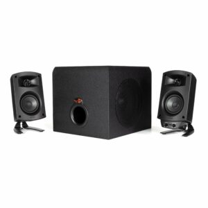 Klipsch ProMedia 2.1 THX Certified Computer Speaker System (Black) 3-piece product image