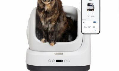 PetSafe ScoopFree OpenSky Automatic Self-Cleaning Cat Litter Box - Hands-Free Cleaning - Odor Control Litter System - App Controlled with Health Monitoring - Multi-Cat Compatible product image