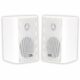 Acoustic Audio by Goldwood AA351W 2 Way High Performance Indoor Outdoor 500W Speakers with Powerful Bass (1 Pair, White) White Speakers product image