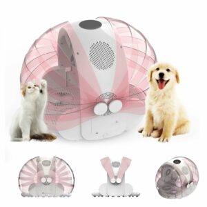 Reaeng Foldable Pet Dryer Box with 8-Fan 4-Speed Temperature Control