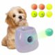 Automatic Dog Ball Launcher for Small to Medium Dogs, Interactive Pet Toy with Balls (Purple) product image