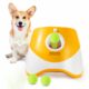 Best Automatic Ball Launcher for Dogs, USB Rechargeable Power - Indoor & Outdoor Dog Ball, Interactive Dog Fetch Tennis Ball Launcher Machine Toy for Small and Medium Dogs Comes with 3 Tennis Balls Orange product image
