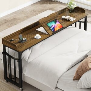 Condemo Overbed Table 71-Inch with Wheels & USB