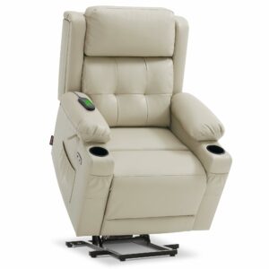 MCombo 7661 Power Lift Recliner Chair with Heat and Massage