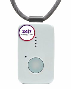 Medical Guardian MGMini | Medical Alert Device for Seniors | Water-Resistant, Emergency Call Button, 24/7 Monitoring, Step Counter, GPS Tracking | Monthly Subscription Required | Pearl product image