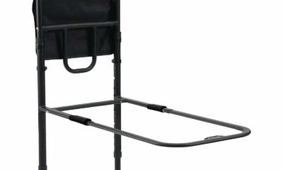 ASTM Approved Bed Rails for Elderly Adults Safety - 330lbs Weight Capacity, Height Adjustable Non-Slip Handle with Fixing Strap, Tool-Free Installation for Seniors/Pregnant/Disabled product image