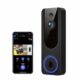 1080p WiFi Video Doorbell Camera Wireless, Battery Powered, AI Human and Motion Detection, 2 Way Talk, Night Vision, Cloud Storage, 2.4G WiFi Only, Indoor/Outdoor Surveillance product image