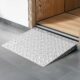 gardhom Threshold Ramps for Doorways 2-4" Rise Aluminum One-Piece Portable Door Ramp for Wheelchairs for Home Steps Entry Ramp for Doorways for Scooters, Power Chairs, Walkers, 550LBS Load Capacity 31.5L*25.2"W product image