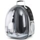 Pet Backpack Carrier with Harness Backpack for Cats, Small Dogs, Bunnies etc with Harness Included, Pet Carrier for Traveling, Walking, Hiking and Outdoor Activities (Black) product image