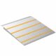 Door Threshold ramp, Door ramp for 2in to 8in Rise, Heavy Duty Front Door ramp for Elderly wheelchairs/Walkers/Scooters(33.5" L*31.7" W, Alloy Iron, 32LBs, Max 800LBs) Width 31.7IN product image