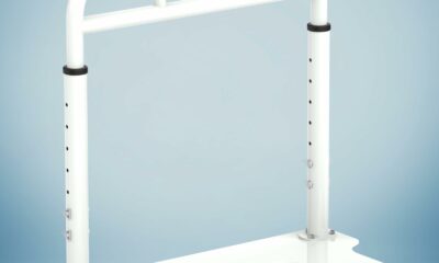 Bed Rail for Elderly Adults Safety, Heavy Duty Bed Rail with 6 Adjutsable Heights, Bed Assist Rail for Seniors, Twin, Queen, King Size Bed (400 LBS Loading, White) product image
