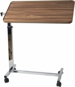 Briggs Healthcare HD Over Bed Table Tilt Top Table Heavy Duty product image