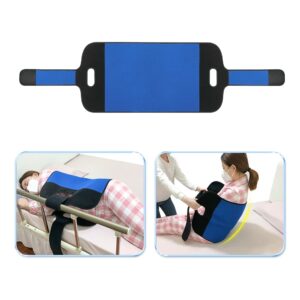 Patient Turning Device Belt For Bed Rails Elderly Adults Safety Hospital Beds For Home Use Transfer Belts For Lifting Seniors Multifunctional Turnover Bedridden Disability Prevention Bed Sore Aid Care Blue product image