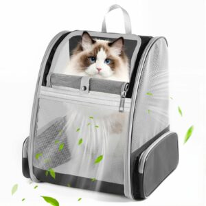 XIZIX Cat Backpack Carrier for Hiking Travel (16.5lbs)